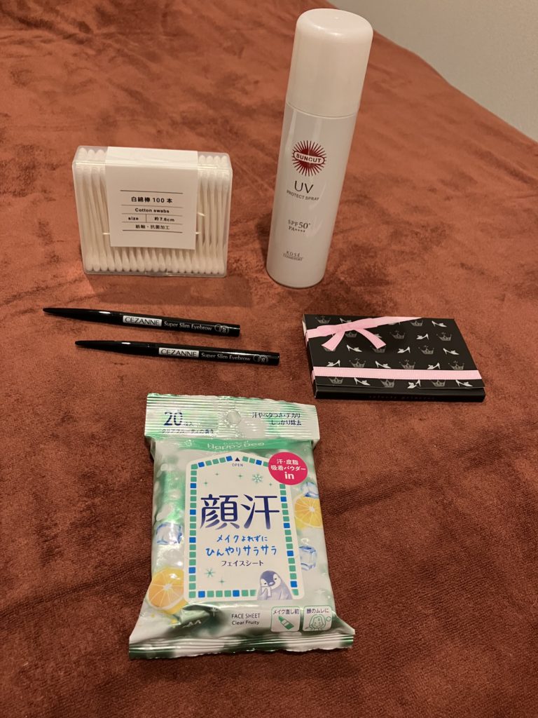 メイク直しアメニティ